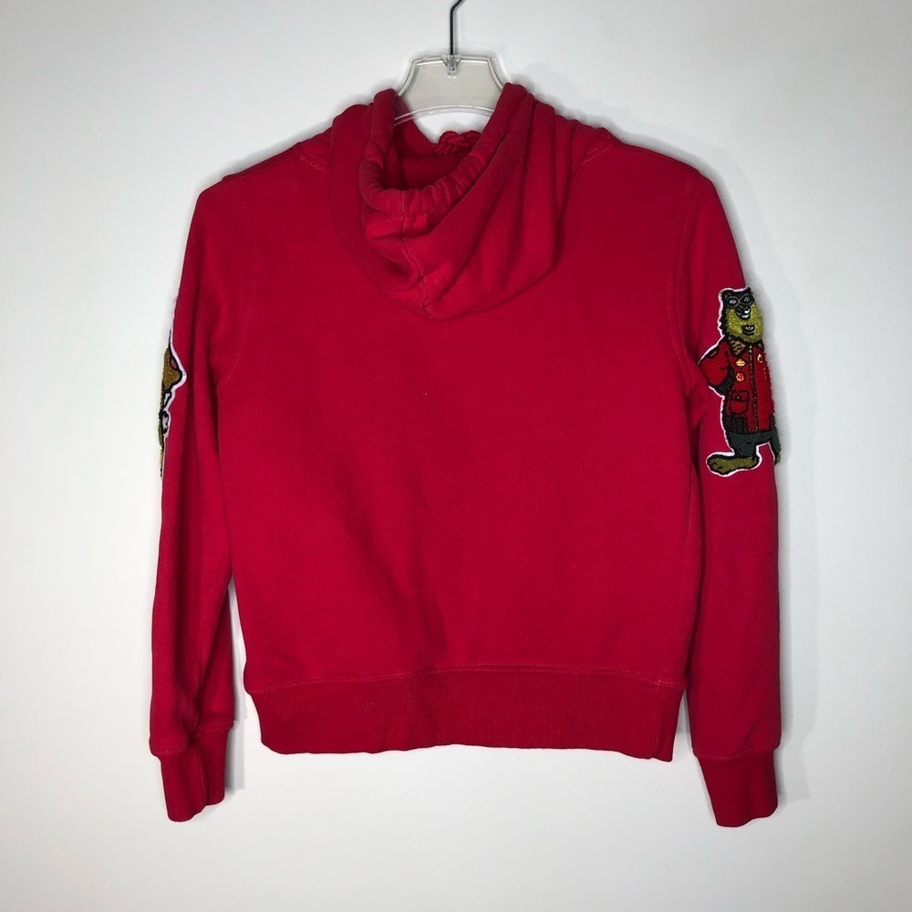 Top Gun ‘An American Icon’ Tomcat By’s Red Pull Over Hoodie SZ M. - Picture 16 of 16